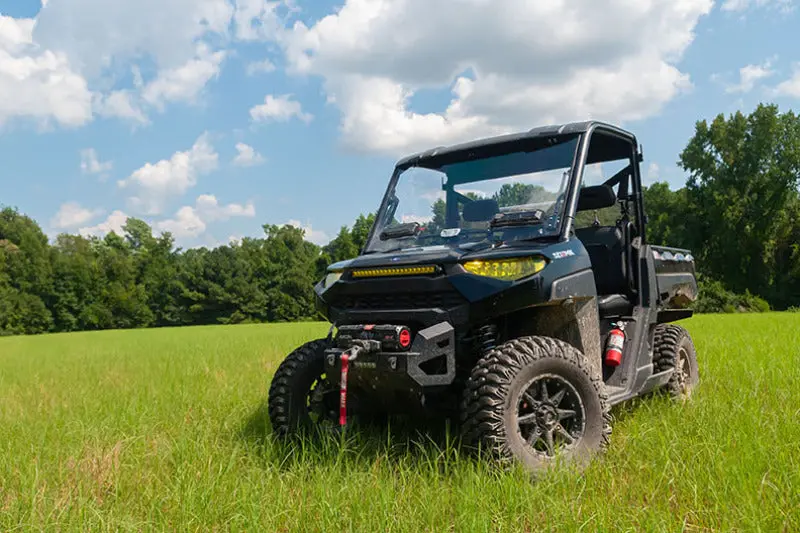 Seizmik 13+ Polaris Ranger 900/1000 Xp/Crew Full-Size Pro-Fit Windshield Flip Up Vent 1