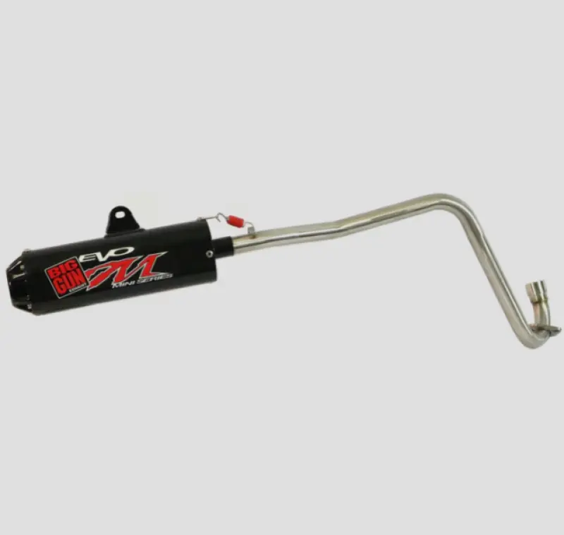 Big Gun 19-23 Honda Crf 110F Evo M Series Black Out Full System Exhaust 1