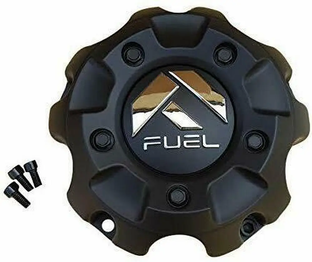 Fuel Matte Black 5X150 Cap - 1001-56B 1