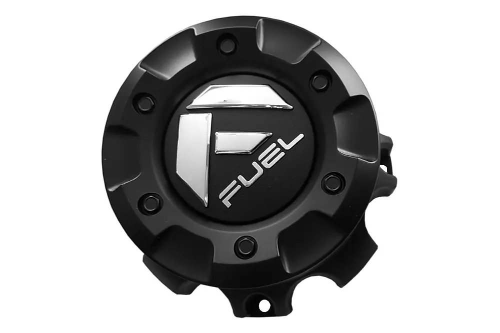 Fuel Black 8 Lug Cap-Tall - 1001-60B 1