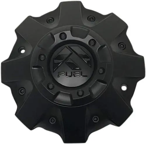 Fuel Blk On Blk Covcap 5/6 Lug-Blk Rivet - 1001-63Mbgb 1