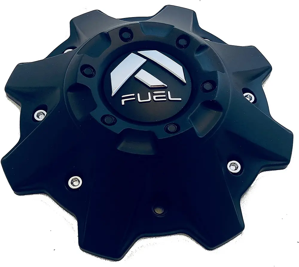 Fuel 8 Lug Matte Black Cap (Flat Bottom) - 1001-83Mb 1