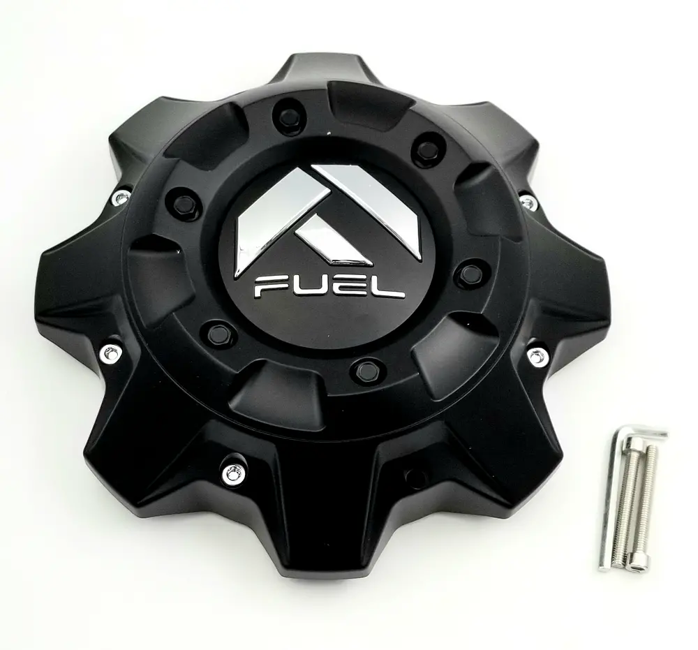 Fuel Matte Blk Dualie Cap-Rear - 1002-40B 1