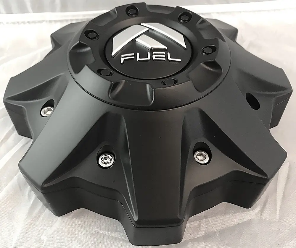 Fuel 8L Flat Bottom Chrome Cap - 1002-49 1
