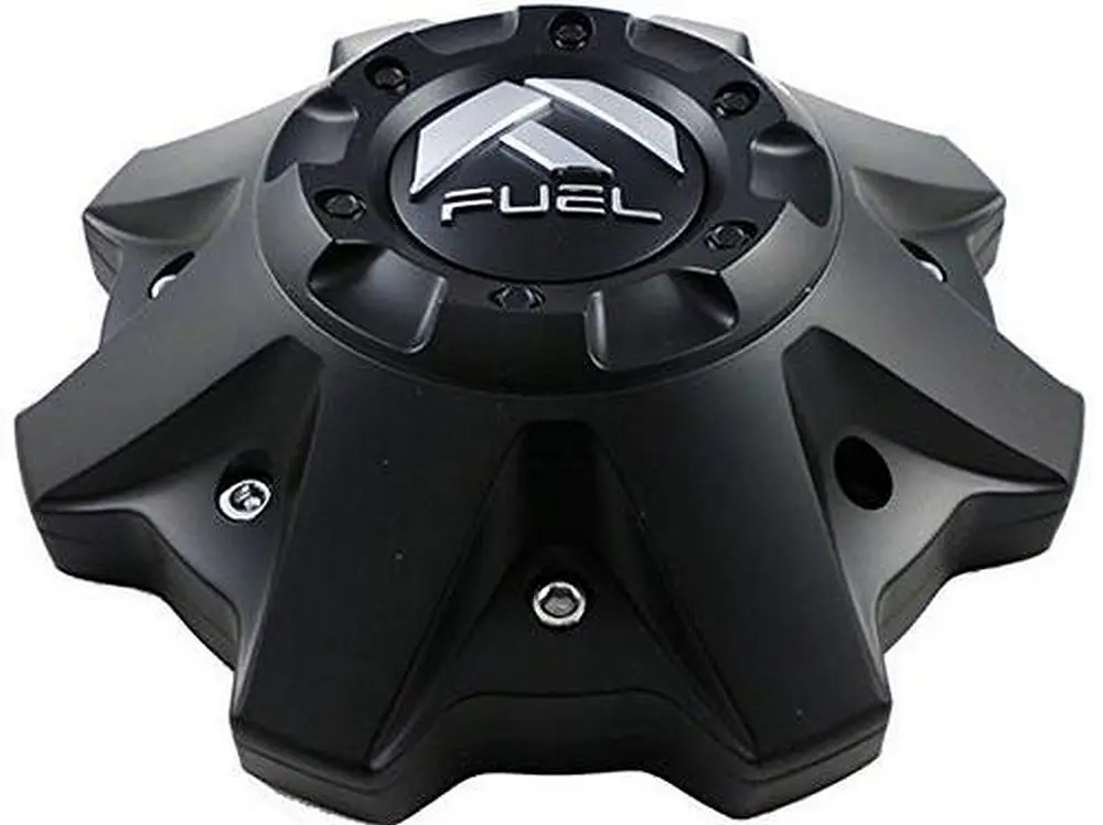 Fuel 8L Flat Bottom Matte Black Cap - 1002-49B 1