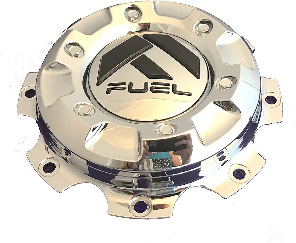 Fuel Dualie Cap-Front Chrome For 17/82 - 1003-27 1
