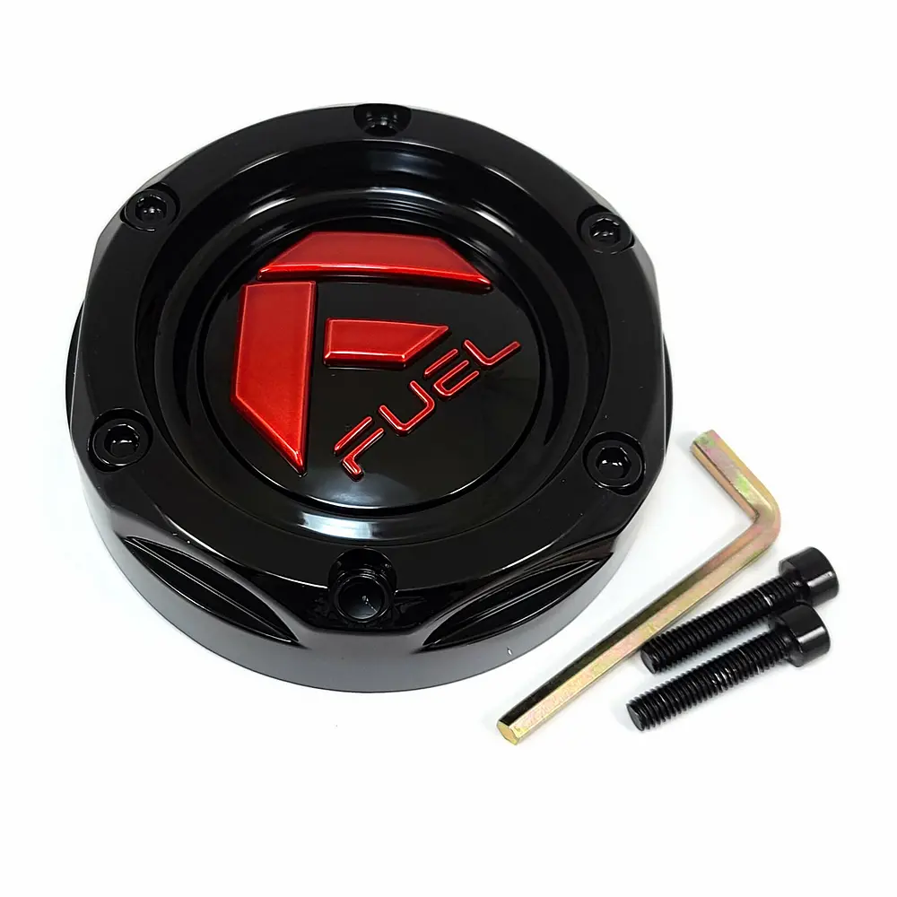 Fuel Utv Bolt On Cap-Gl-Blk Red Tint - 1003-36Gbq 1