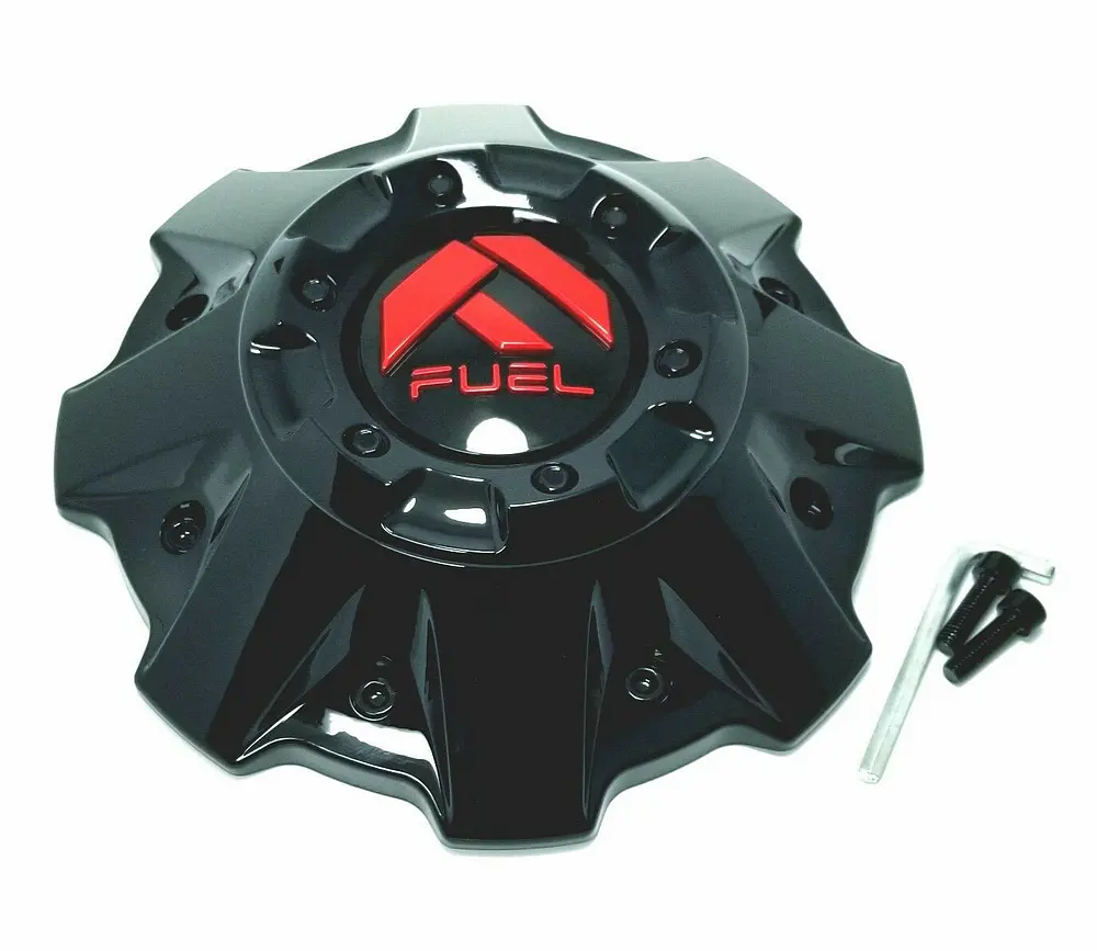 Fuel Dually Cap - Front G-Blk Red Logo - 1003-37Gbq 1