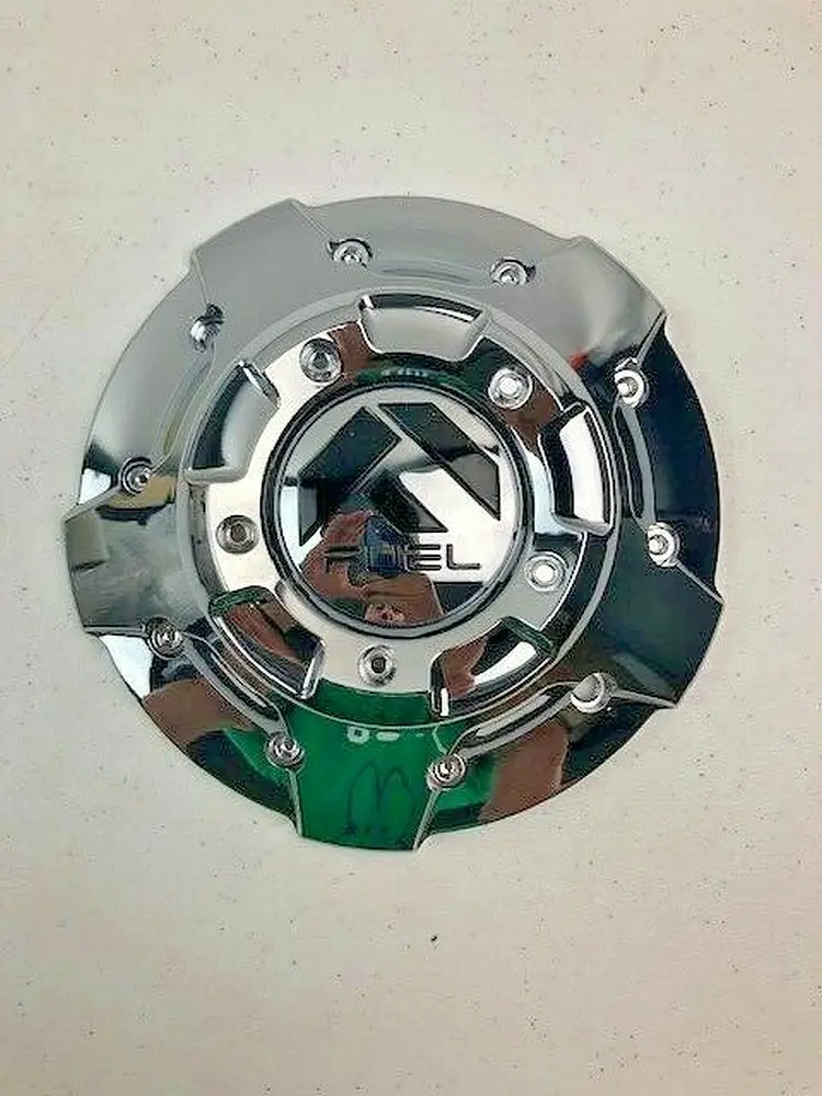 Fuel Five Leg Cover Cap-Chrome - 1003-81 1