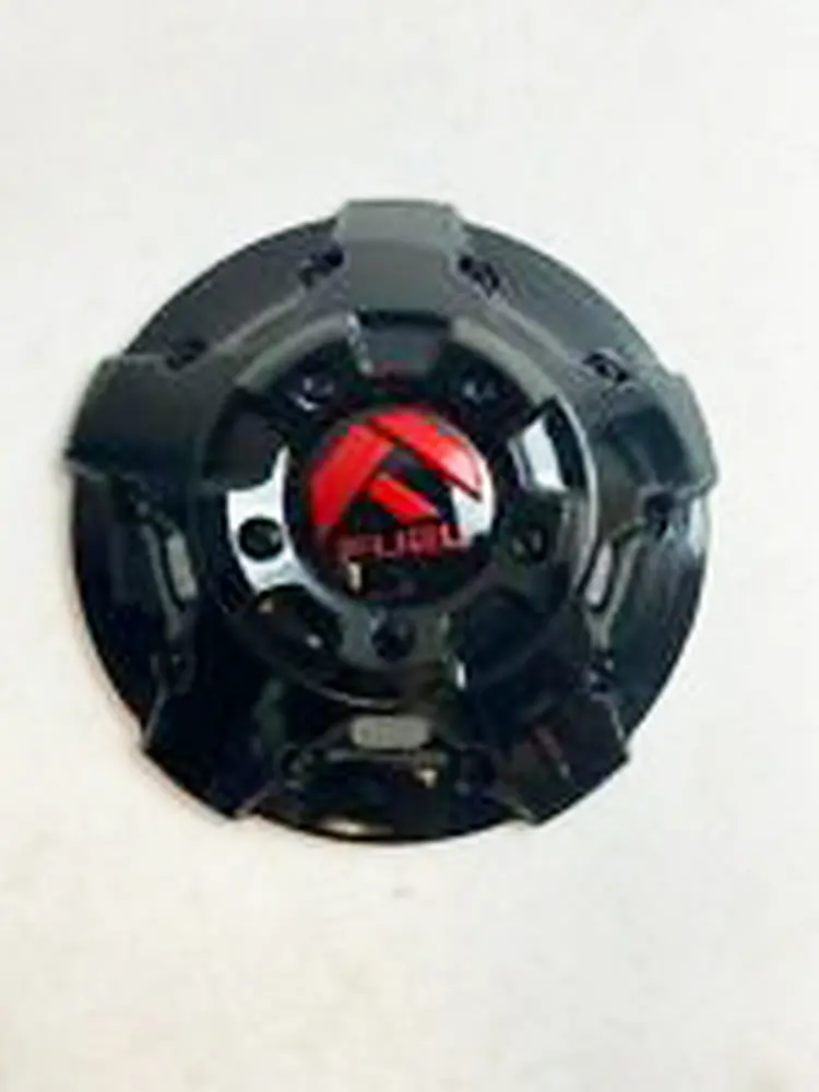 Fuel Five Bar Cap - G-Blk Red Tint 8 Lug - 1003-88Gbq 1