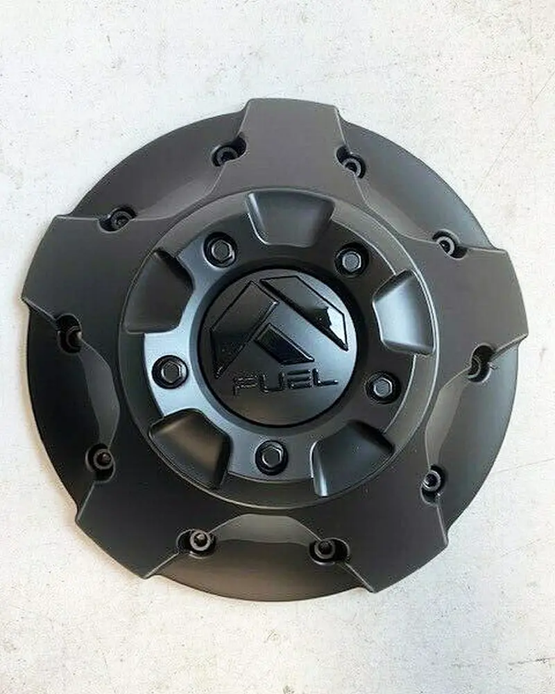 Fuel Five Bar Cap - Black On Black 8 Lug - 1003-88Mbgb 1