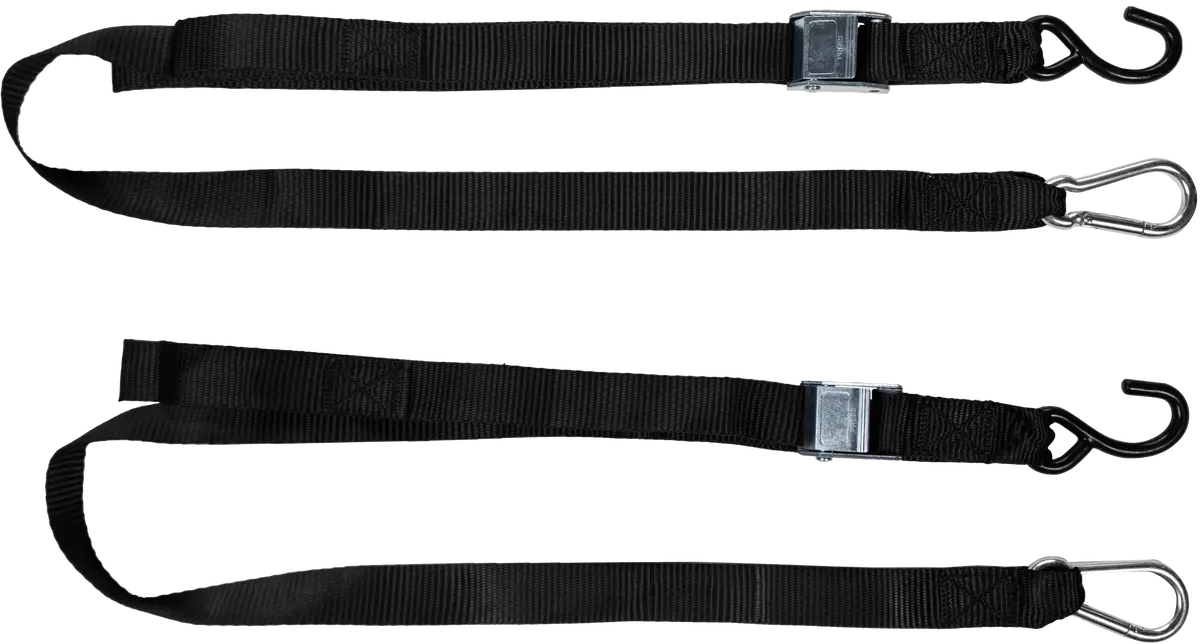 1.5" X 6' Tie-Down Black 2/Pk - 29-13055 1