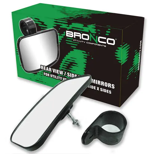 Bronco Utv Rear/Side View Mirror 1.5"-1.75" Mount - At-12193 1