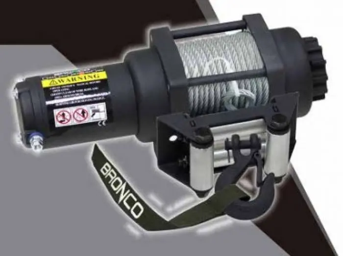 Bronco 3500Lb Black Edition Winch W/Wireless Remote - Ac-12025 1
