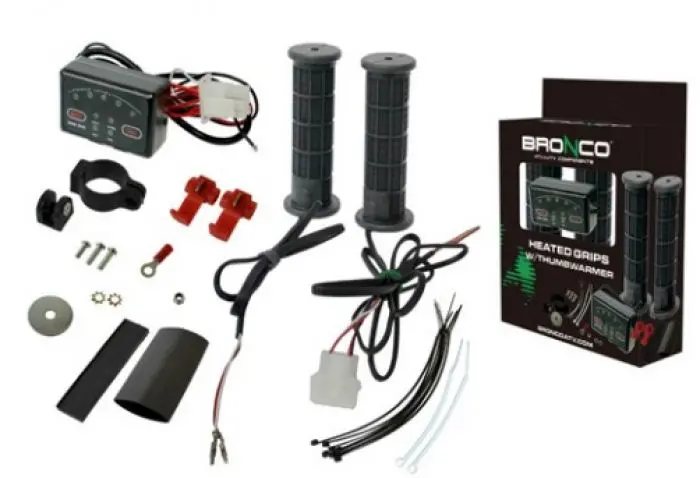 Handlebar Grip Heater & Thumb Warmer Set 4 Zone - At-08326 1