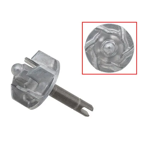 Bronco Water Pump Shaft & Impeller - At-10050A 1