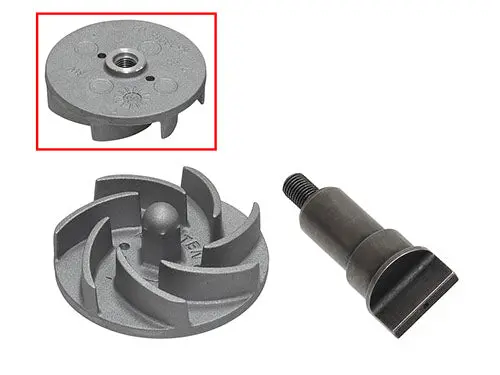 Bronco Water Pump Shaft & Impeller - At-10082A 1