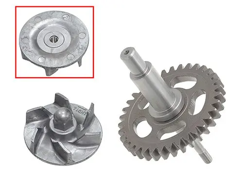 Bronco Water Pump Shaft & Impeller - At-10083A 1