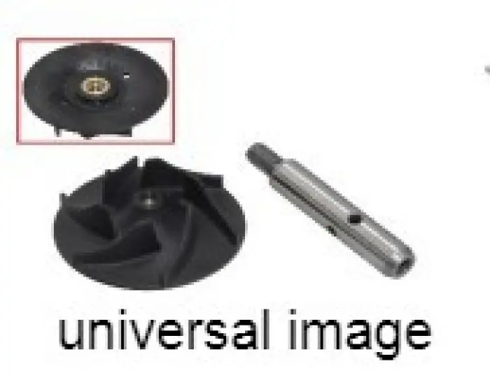 Bronco Water Pump Shaft & Impeller - At-10090A 1
