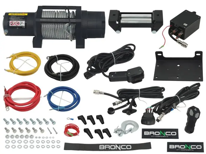 Winch 6,000 Lbs Wireless Type, Steel Wire - Ac-12134-1 1