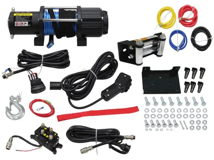 Winch 5,000 Lbs Wire Type, Synthetic Rope - Ac-12136 1