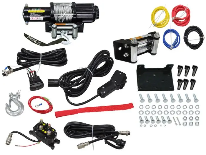 Winch 5,000 Lbs Wire Type, Steel Wire - Ac-12137 1