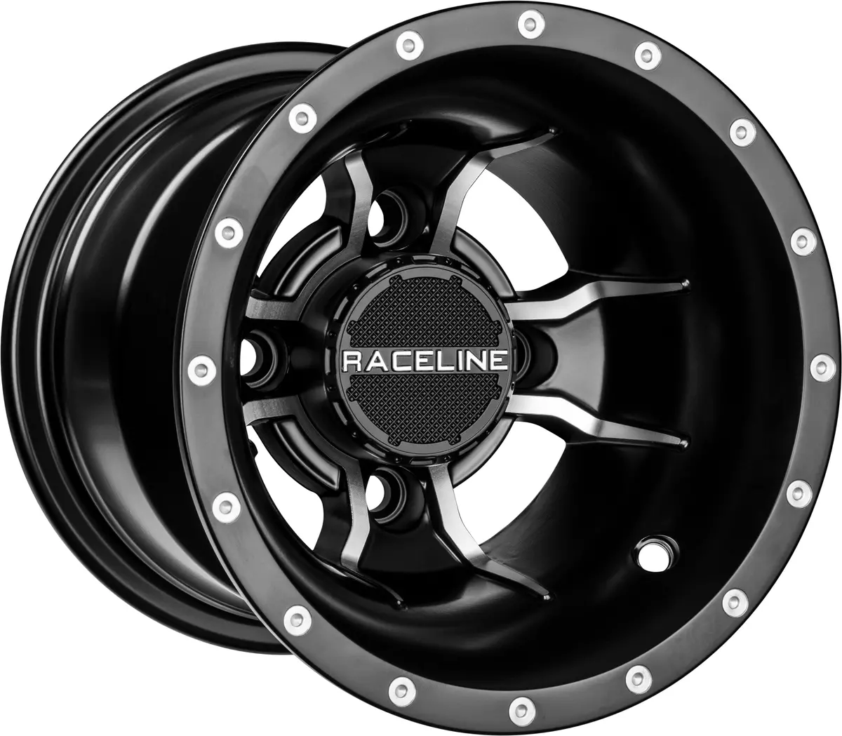 Mamba Sport Wheel 9X8 4/115 3+5 Blk/Machined - 570-1641 1