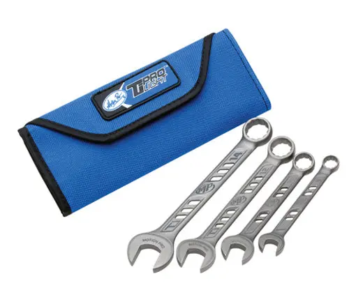 Tiprolight Titanium Combination 4 Piece Wrench Set, 8, 10,12, - 08-0466 1