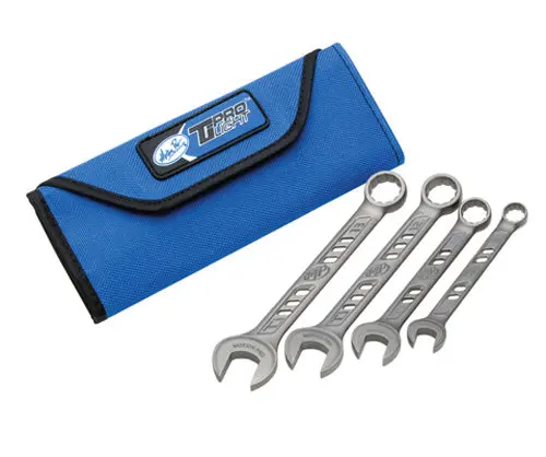 Tiprolight Titanium Combination 4 Piece Wrench Set, 8, 10,12, - 08-0478 1