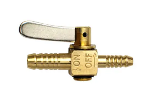 Inline Fuel Valve 1/4" Barb X 5/16" Barb - 12-0046 1