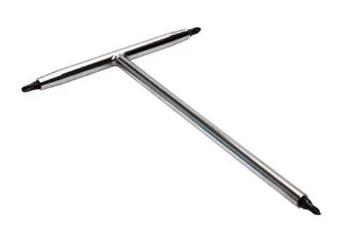 T-Handle Bit Driver With No 1, 2, 3 Metric Phillips Bits - 08-0557 1