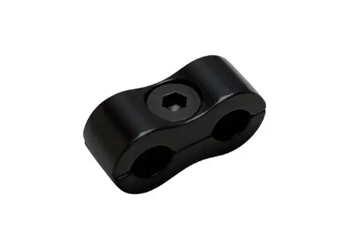 Throttle/Idle Cable Clamp, Black - 11-0094 1