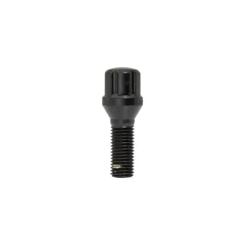 Spline Lug Bolt 12-1.50 28Mm Blk Bulk - 17179Sdbc 1