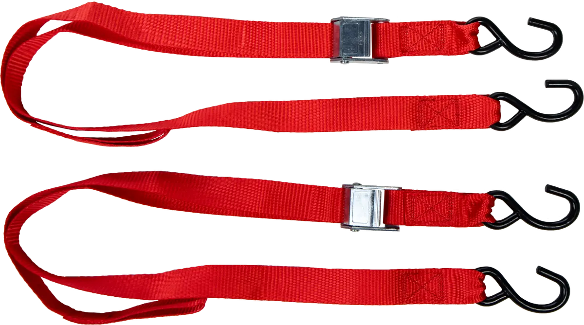 1.5" X 6' Tie-Down Soft-Tie Red 2/Pk - 29-13077 1