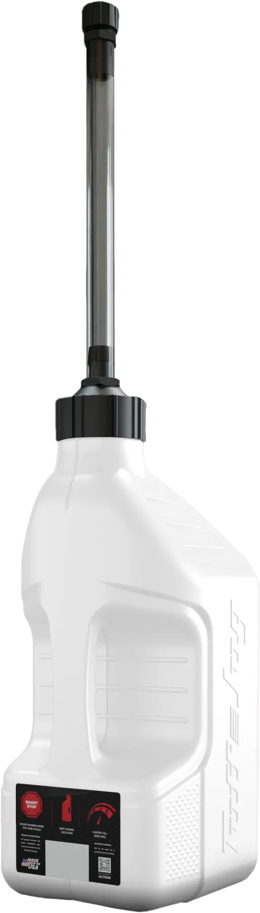 Utility Container White W/ Autostop Spout 2.5 Gal - 28-1371 1