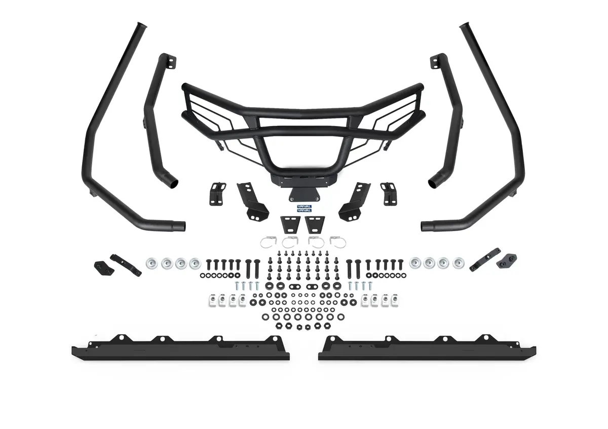 Utv Front Bumper Kit W/ Fender Guards & Rock Sliders Yam 1