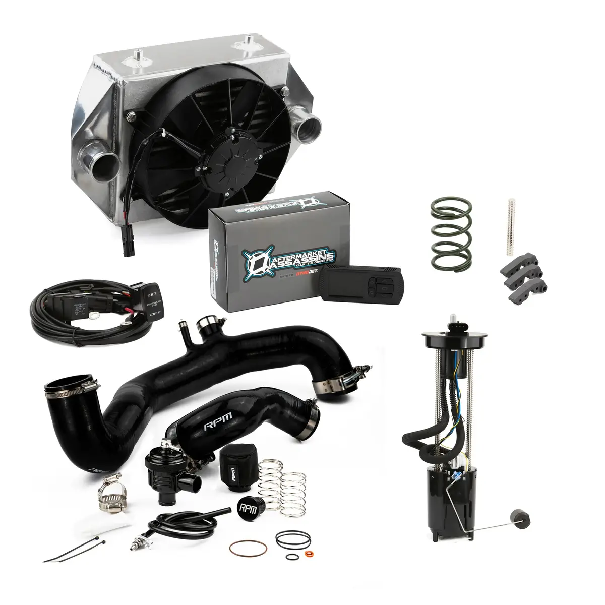 Rpm 17-19 X3 120Hp To 205Hp Complete Upgrade Kit X3 Big Core Intercooler Kit + Tuner 1