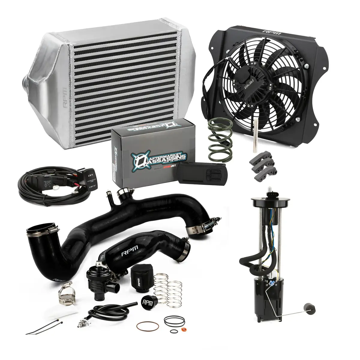 Rpm 20-22 X3 120Hp To 205Hp Complete Upgrade Kit X3 Big Core Intercooler Kit + Tuner 1
