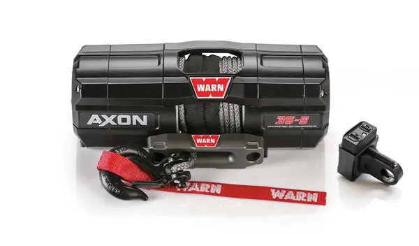 Warn Winch Axon 35-S W/Synthetic Rope - 110230 1