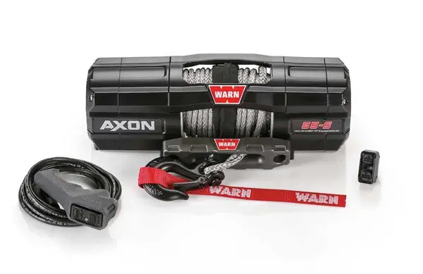 Warn Winch Axon 55-S W/Synthetic Rope - 110250 1