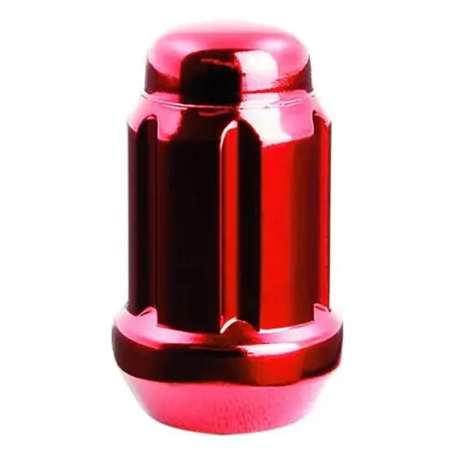 Sd Acorn Lug 12-1.25 Red Bulk - 21128Rd 1