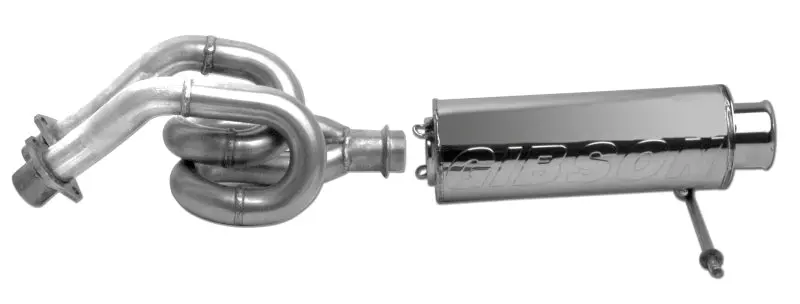 Gibson 04-07 Yamaha Yxr66f Rhino 660 Base Single Exhaust - Stainless 1