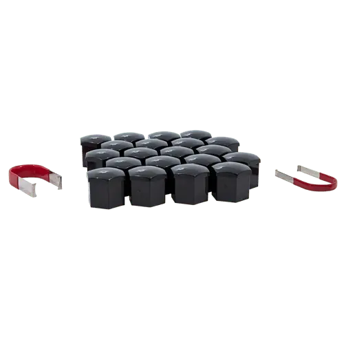 21Mm Hex Cap Set Blk Clam - 21Cap-Ibk 1