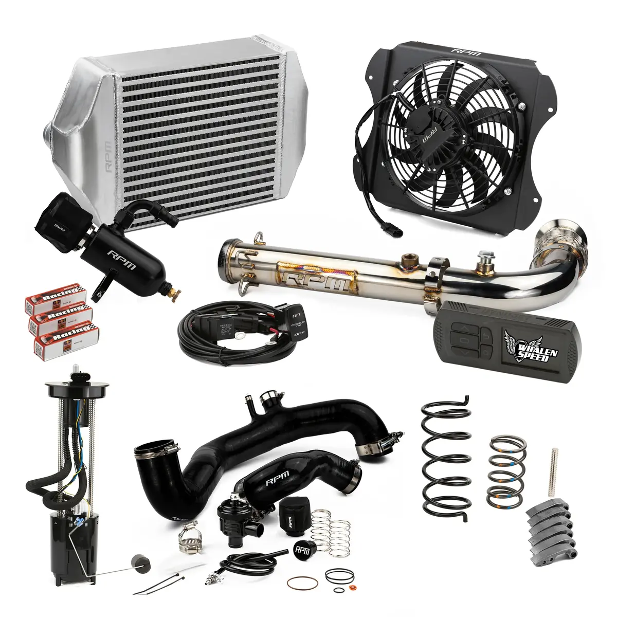 Rpm 17-22 X3 120Hp To 220Hp Complete Max Power Upgrade Kit X3 Tuner+Intercooler+Exhaust+Clutch Kit & More 5