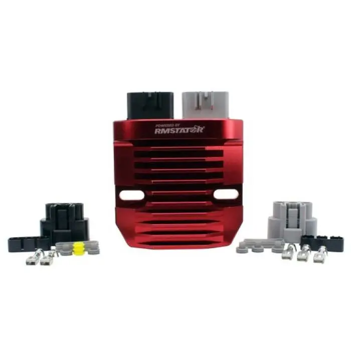 Red Machined Lithium-Ion Battery Compatible Regulator - Rms023-107140 1