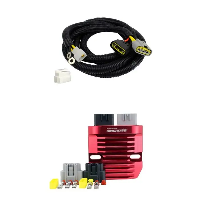 Rmstator Series Machined Alum Regulator + Bypass Harness - Rms022-108468 1