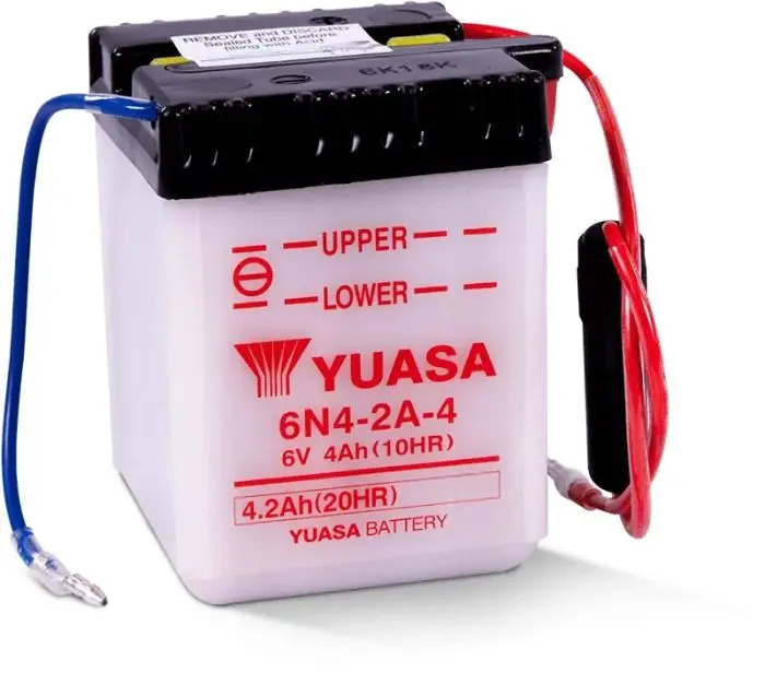 Conventional 6N4-2A-4 6 Volt Battery - Yuam2644a 1