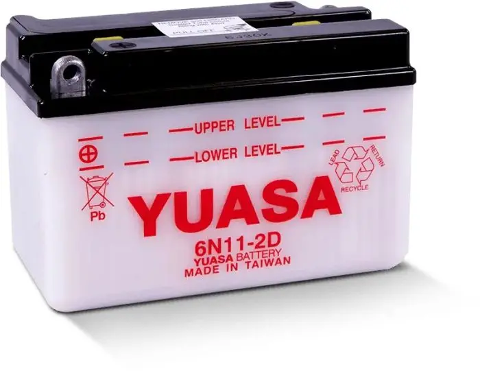 Conventional 6N11-2D 6 Volt Battery - Yuam26112 1