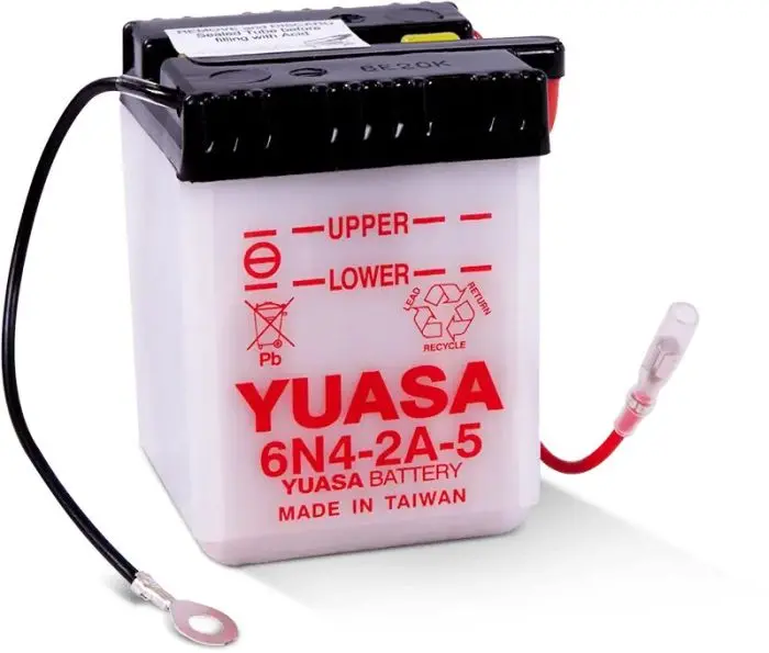 Conventional 6N4-2A-5 6 Volt Battery - Yuam2645a 1