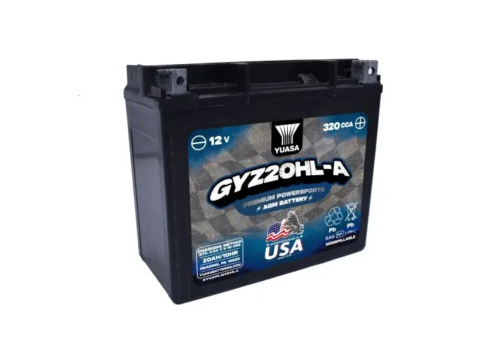 Yuasa Gyz20hla Factory Activated Battery - Yuam720ghla 1